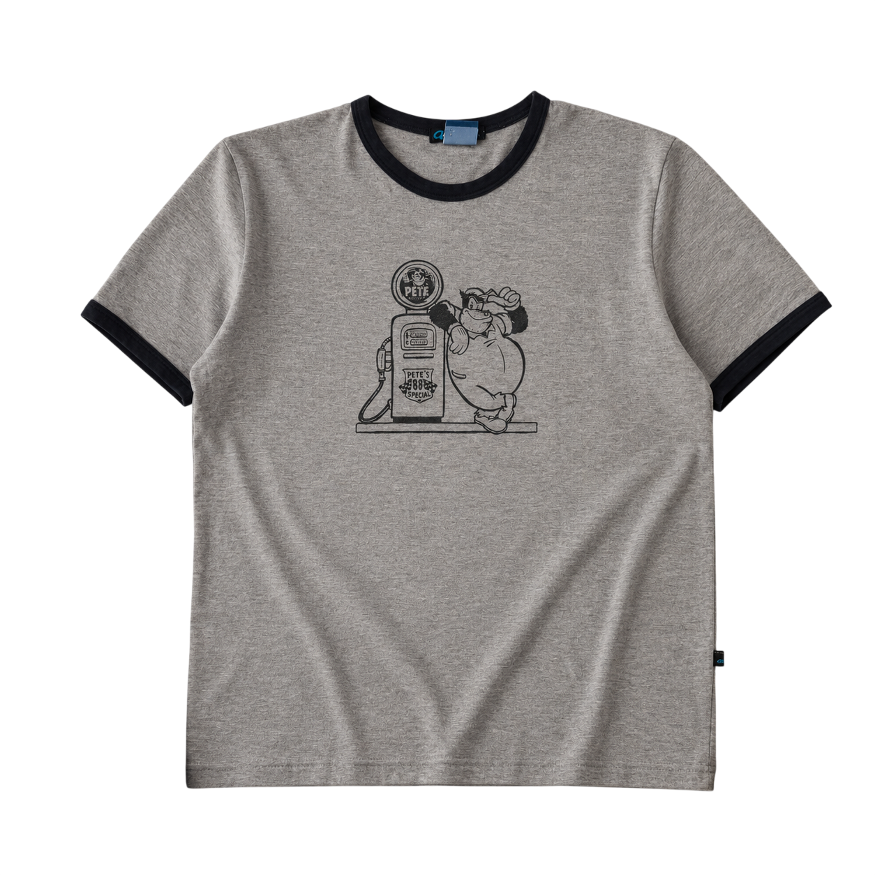 DISNEY PETE CARTOON GRAPHIC RINGER TEE (M)