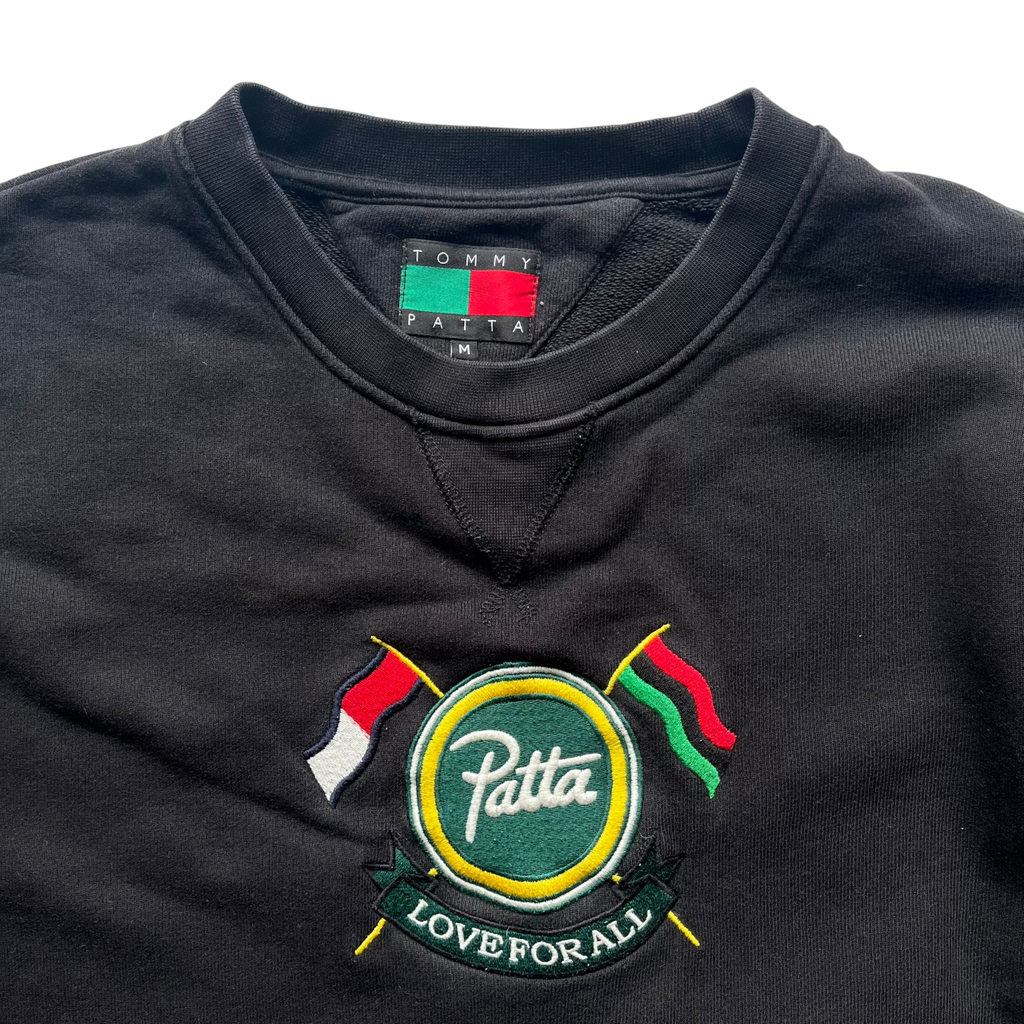 PATTA X TOMMY HILFIGER EMBROIDERED LOGO SWEATER (M)