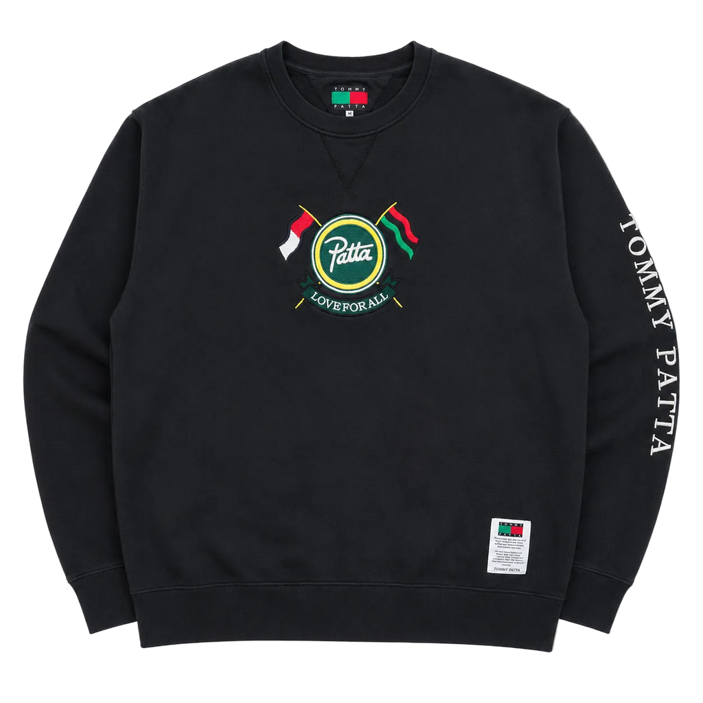 PATTA X TOMMY HILFIGER EMBROIDERED LOGO SWEATER (M)
