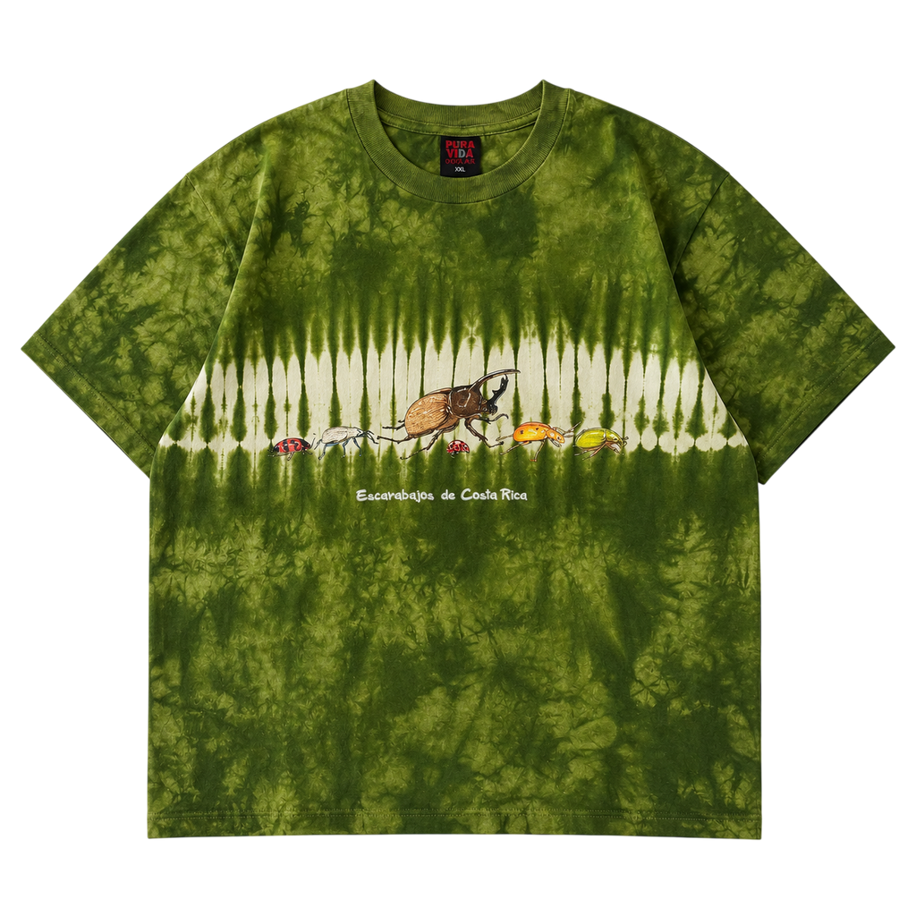 PURA VIDA COSTA RICA TIE DYE TEE (XXL)