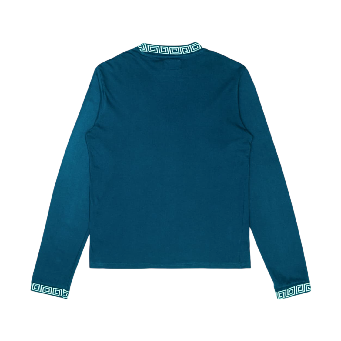 STUSSY GREEK KEY COLLAR LONG SLEEVE (L)