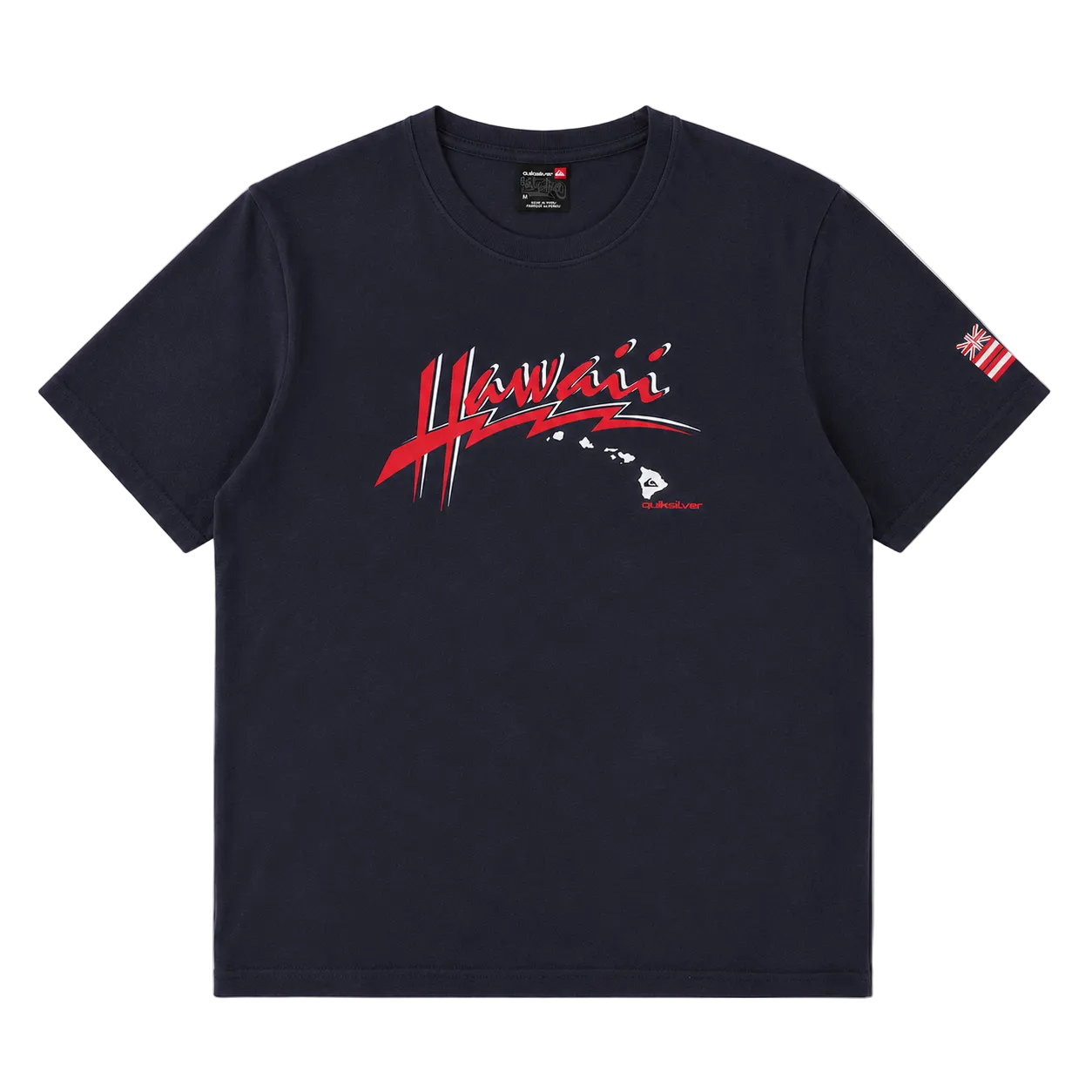 QUIKSILVER HAWAII GRAPHIC SURF TEE (M)