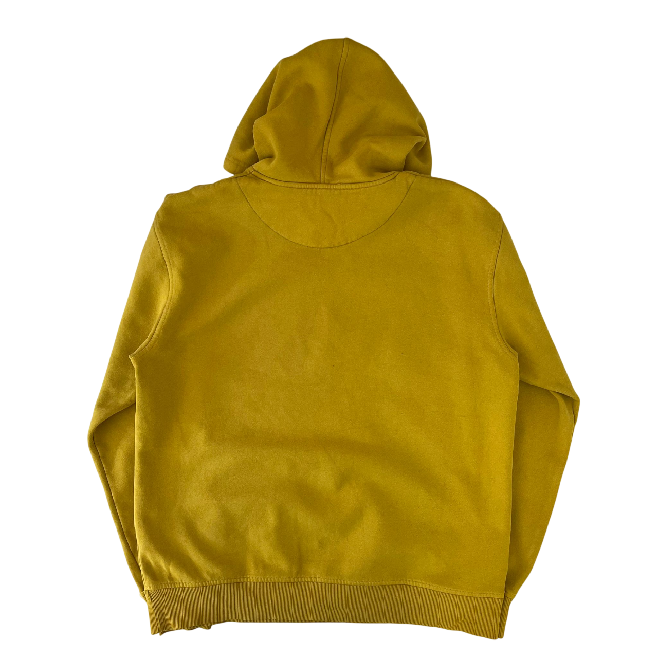 QUIKSILVER MUSTARD GRAPHIC LOGO HOODIE (XL)