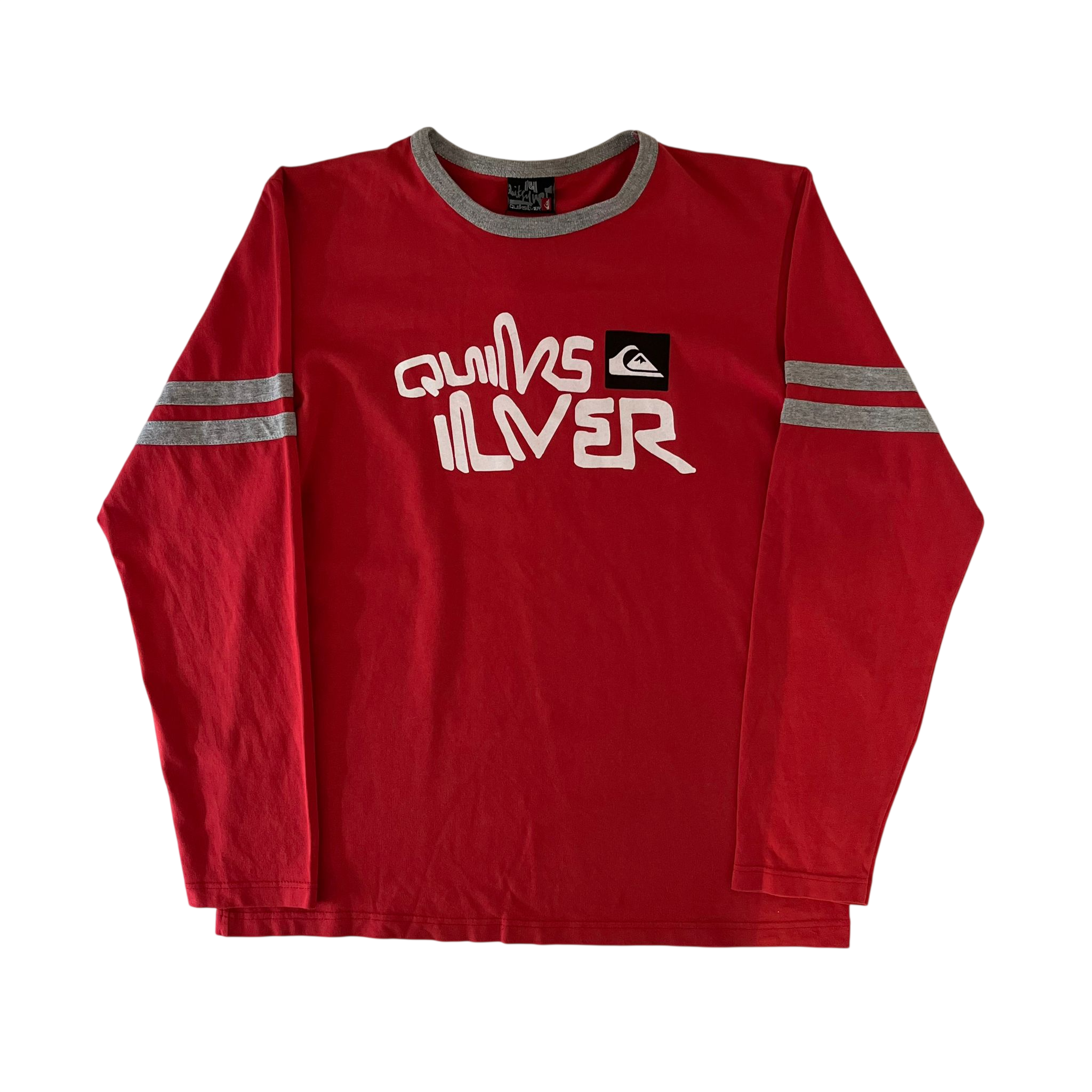 QUIKSILVER GRAPHIC SPELLOUT LONGSLEEVE (XS)