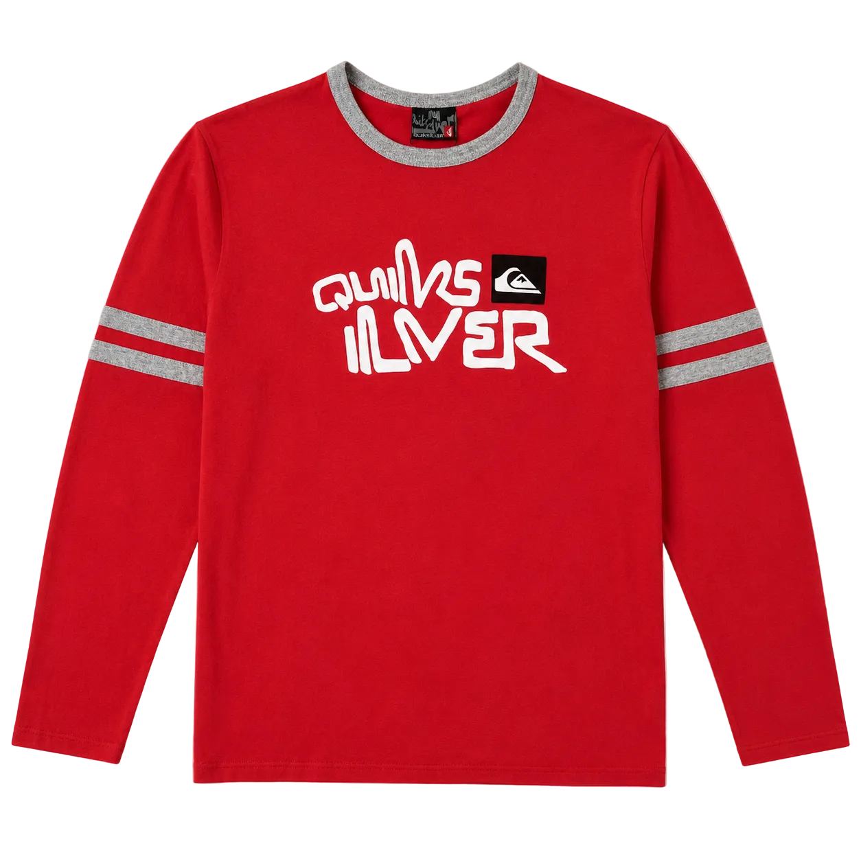QUIKSILVER GRAPHIC SPELLOUT LONGSLEEVE (XS)