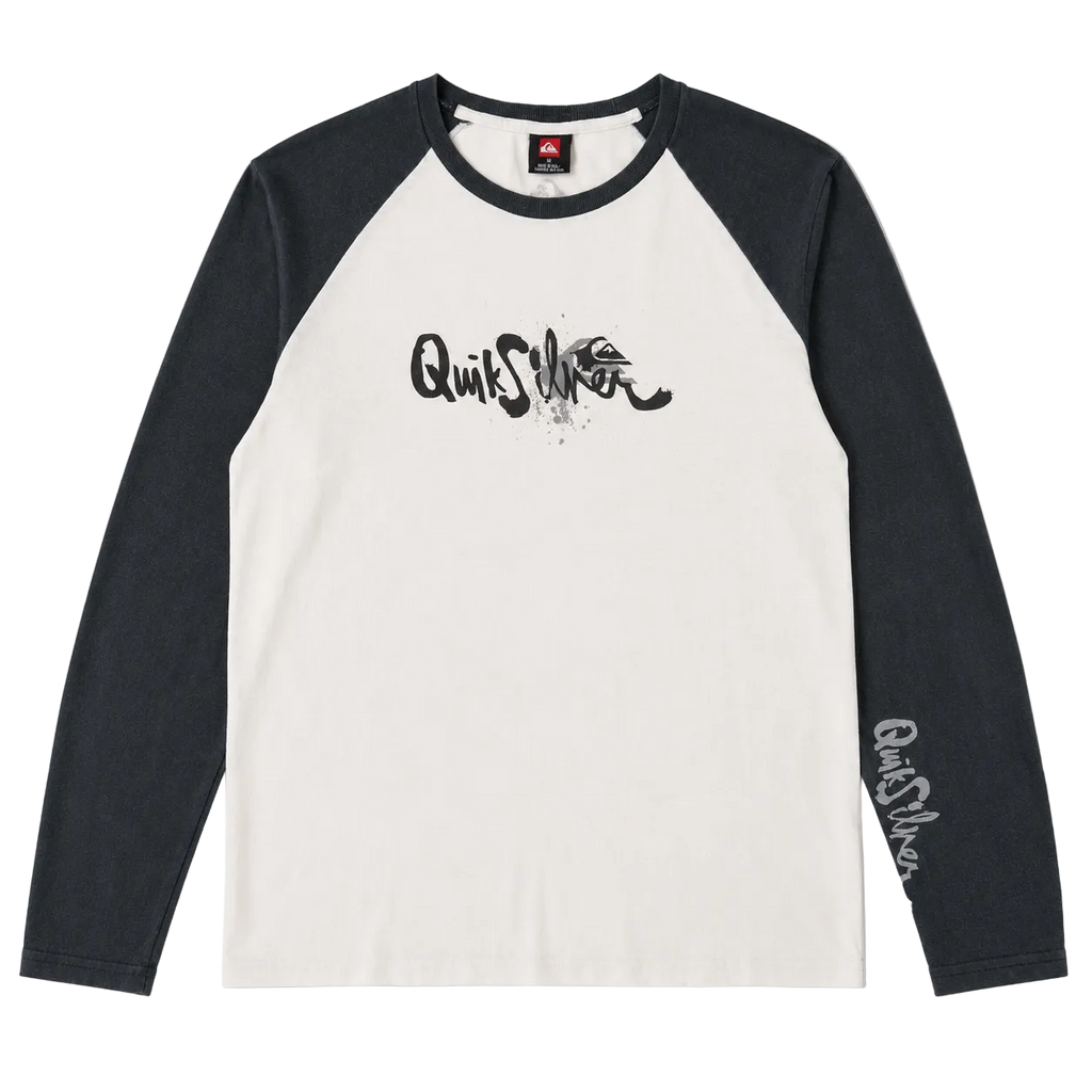 QUIKSILVER GRAPHIC SPELLOUT LONGSLEEVE (M)