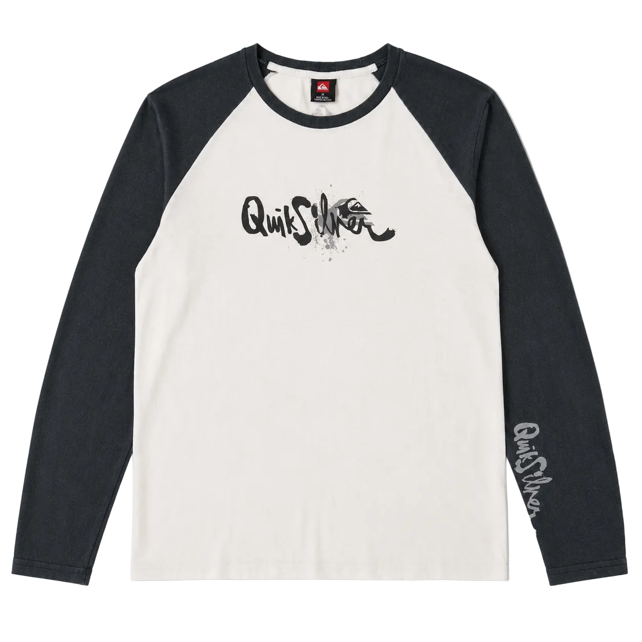 QUIKSILVER GRAPHIC SPELLOUT LONGSLEEVE (M)