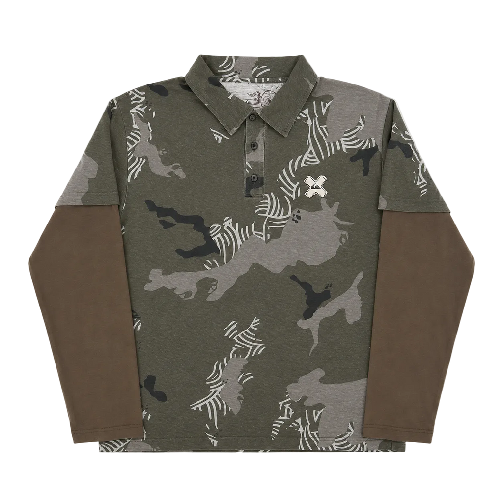 QUIKSILVER CAMOUFLAGE GRAPHIC LONGSLEEVE (L)