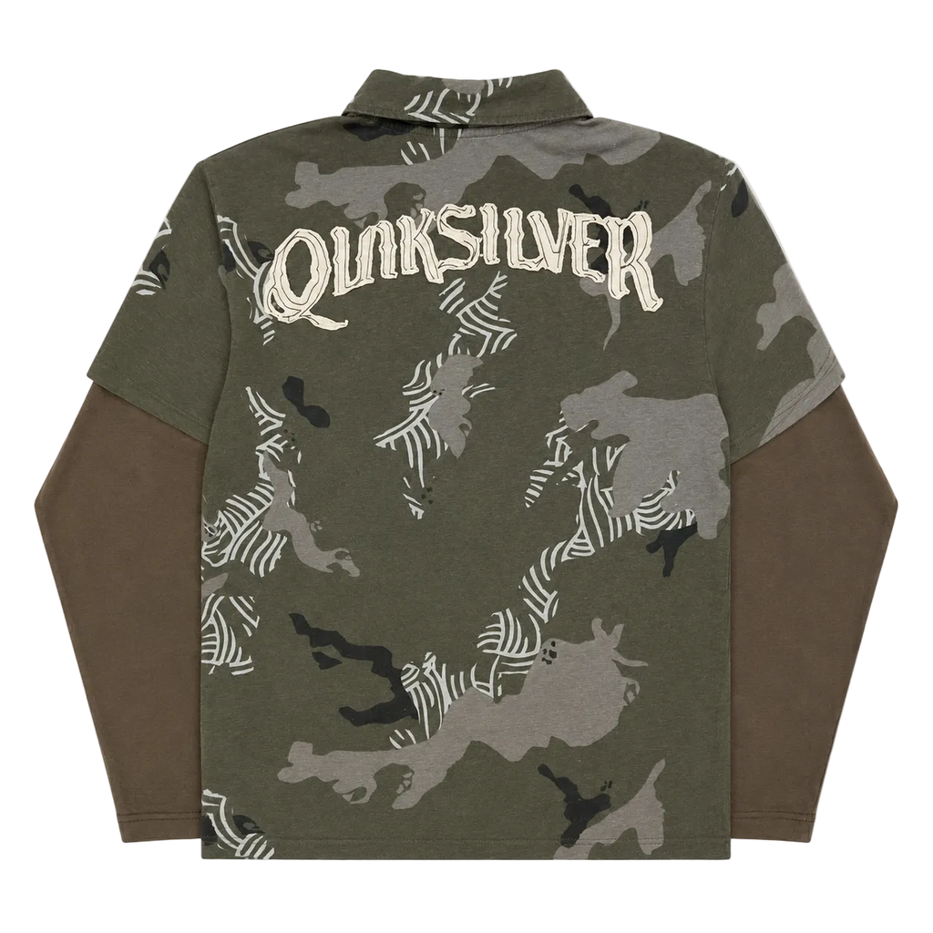 QUIKSILVER CAMOUFLAGE GRAPHIC LONGSLEEVE (L)
