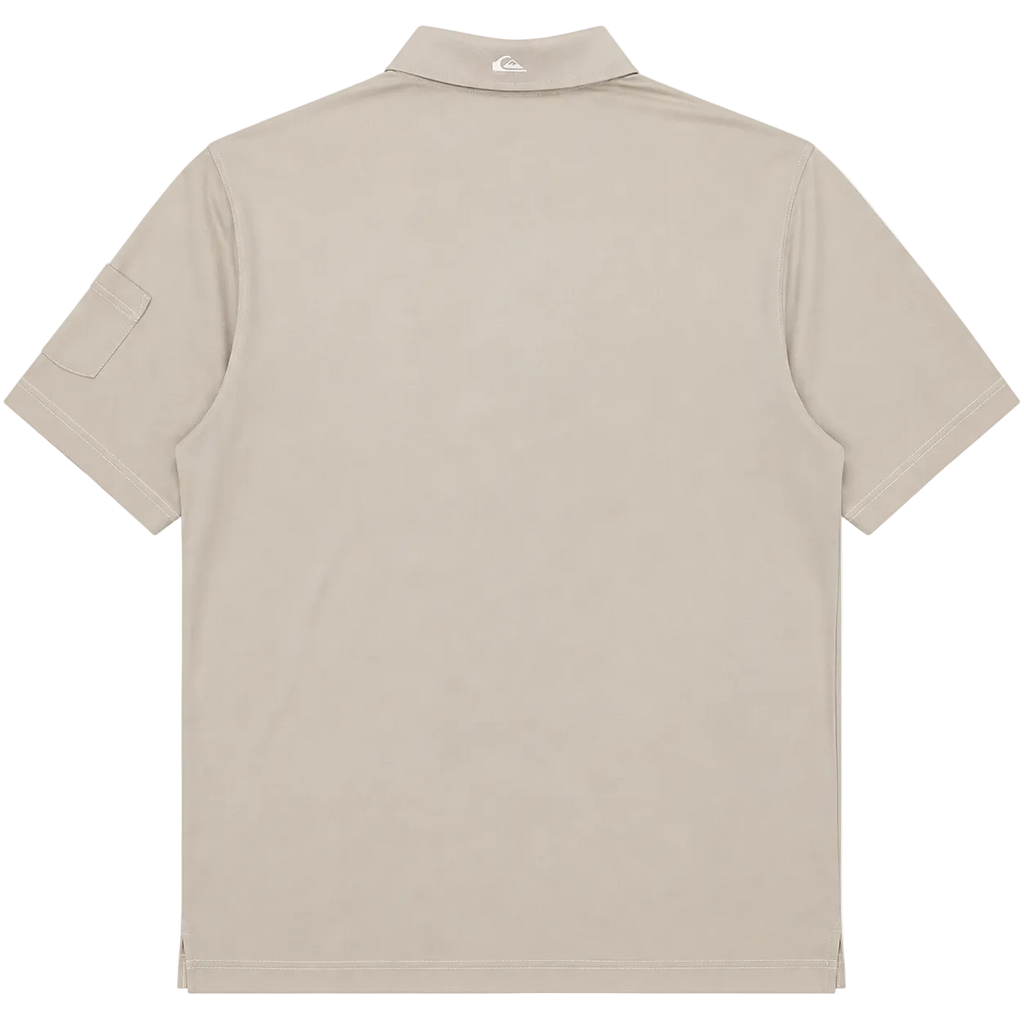 QUIKSILVER GRAPHIC POLO SHIRT (L)