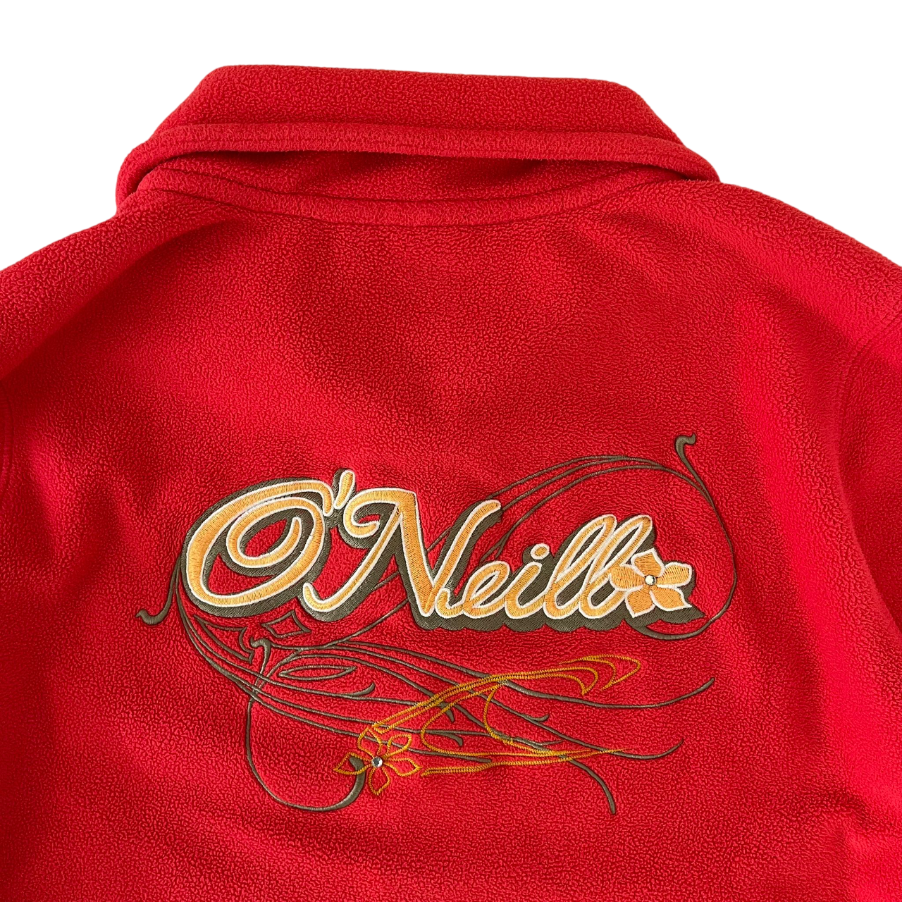 O'NEILL FLEECE EMBROIDERED LOGO QUARTER ZIP (M)