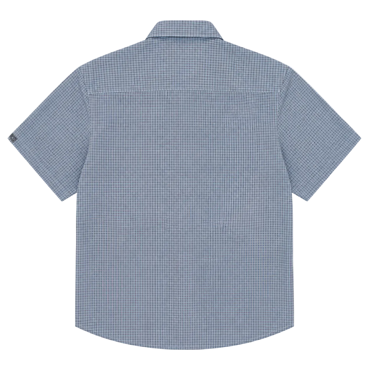 QUIKSILVER CHECK SHORT SLEEVE SHIRT (L)