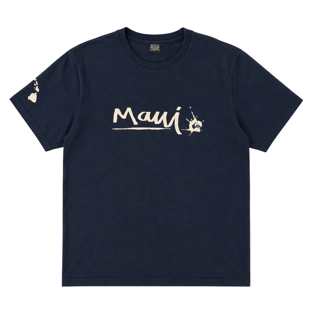 QUIKSILVER MAUI GRAPHIC SURF TEE (M)