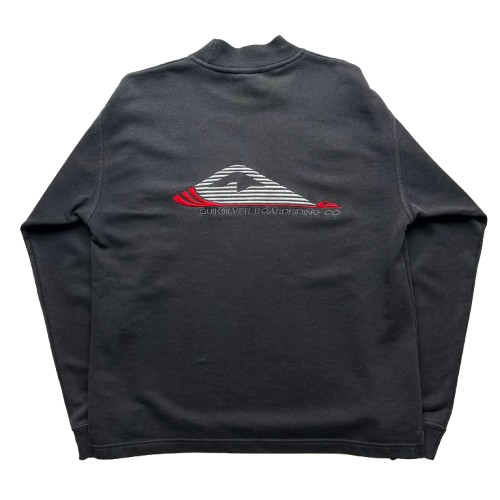 QUIKSILVER MOCK NECK SWEATER (M)