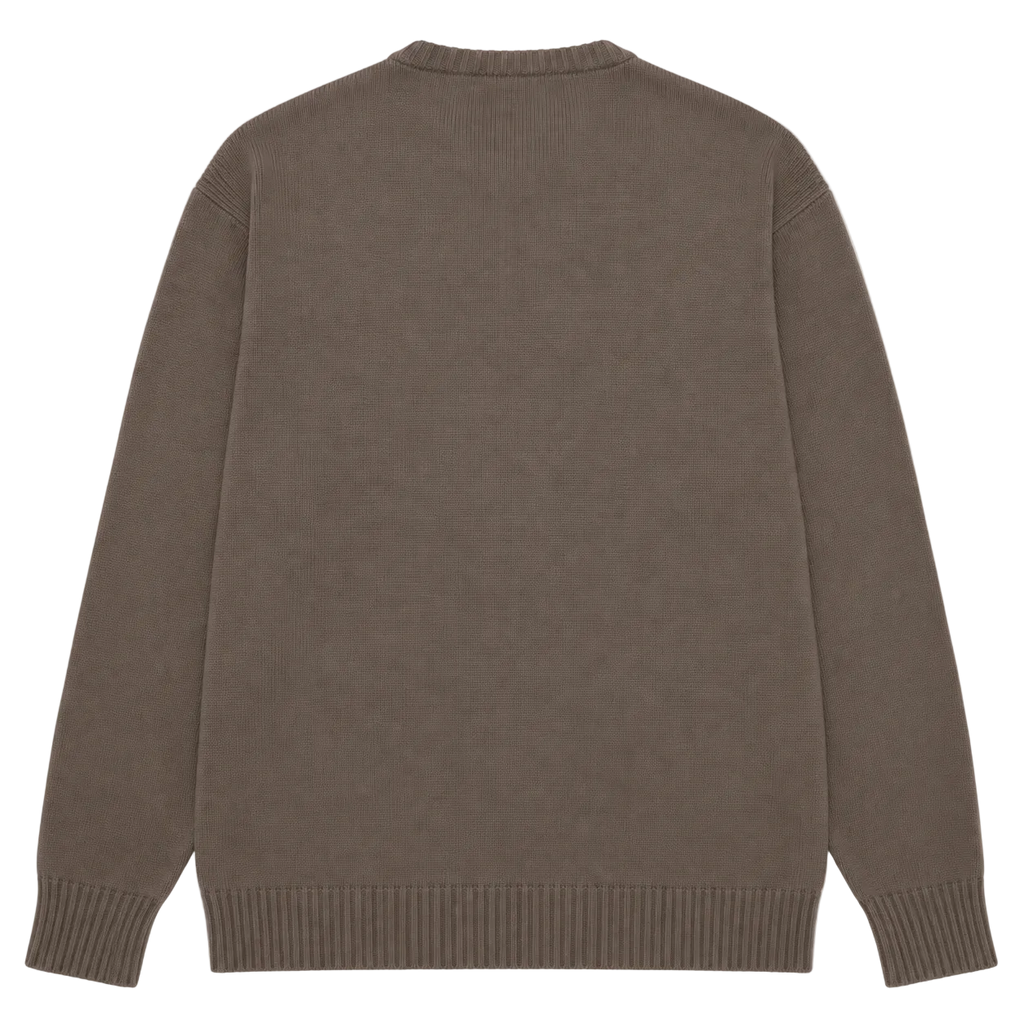 QUIKSILVER GRAPHIC LOGO KNIT SWEATER (XL)