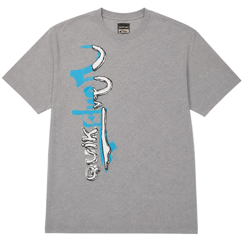 QUIKSILVER GRAPHIC LOGO TEE (M)