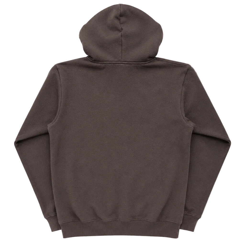 QUIKSILVER EMBROIDERED BIG LOGO HOODIE (M)