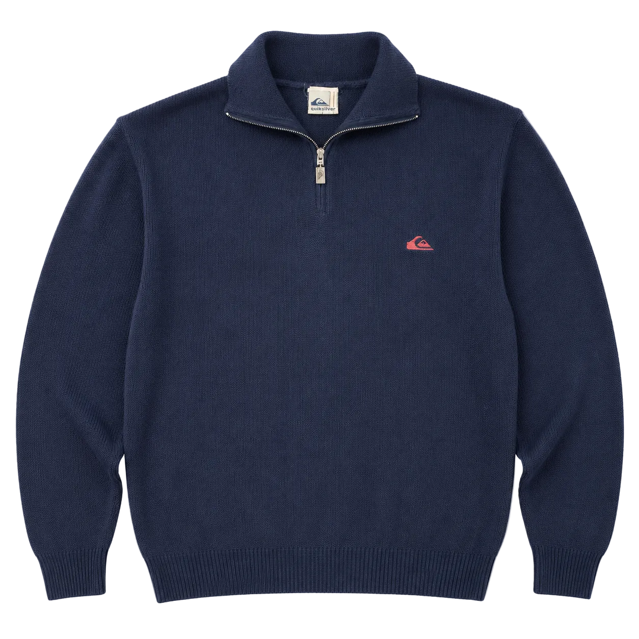 QUIKSILVER VINTAGE KNIT QUARTER ZIP (XXL)