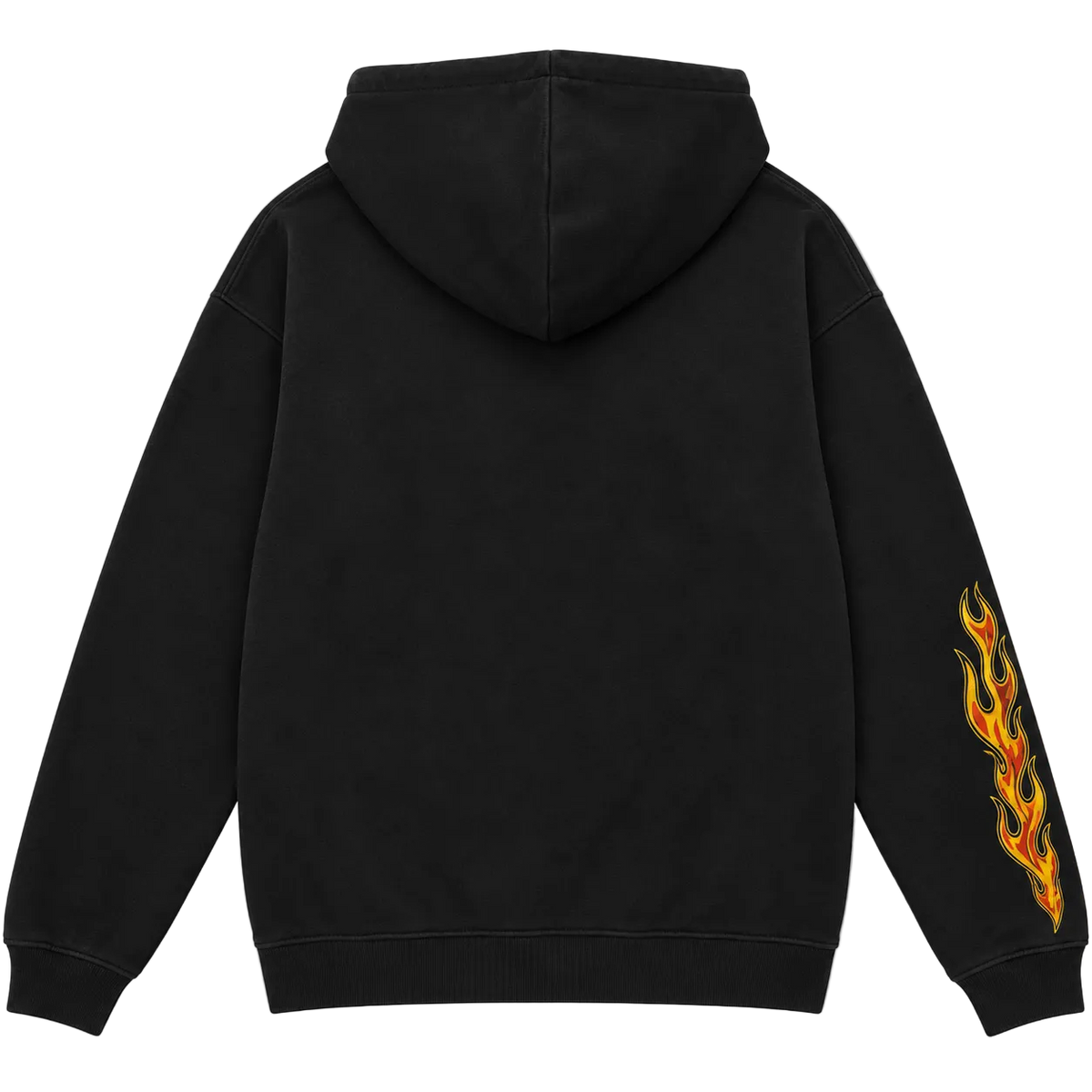 QUIKSILVER FLAME LOGO HOODIE (S)