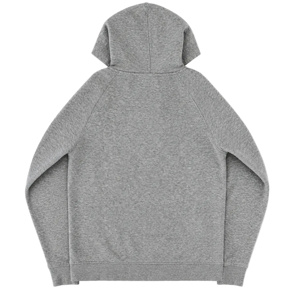 QUIKSILVER EMBROIDERED BIG LOGO HOODIE (M)