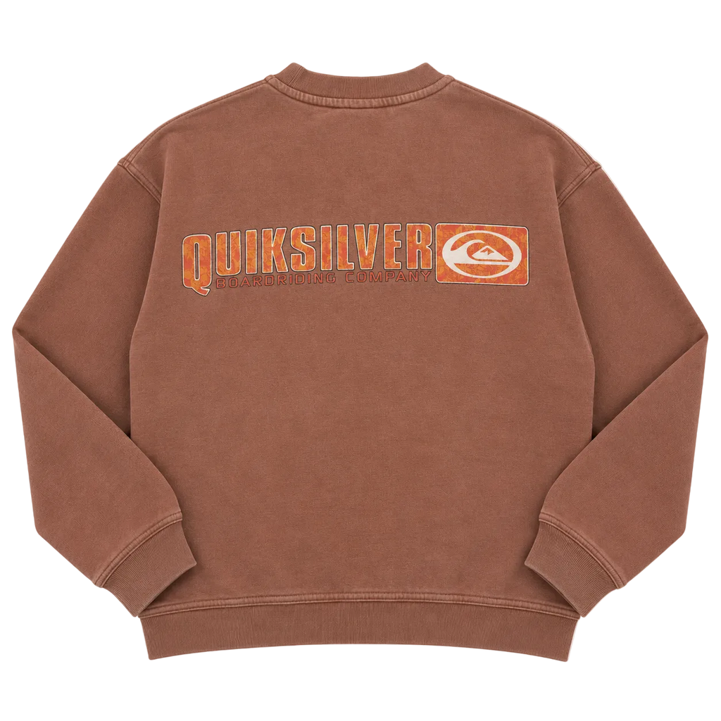 QUIKSILVER BOARDRIDERS GRAPHIC LOGO SWEATER (S)