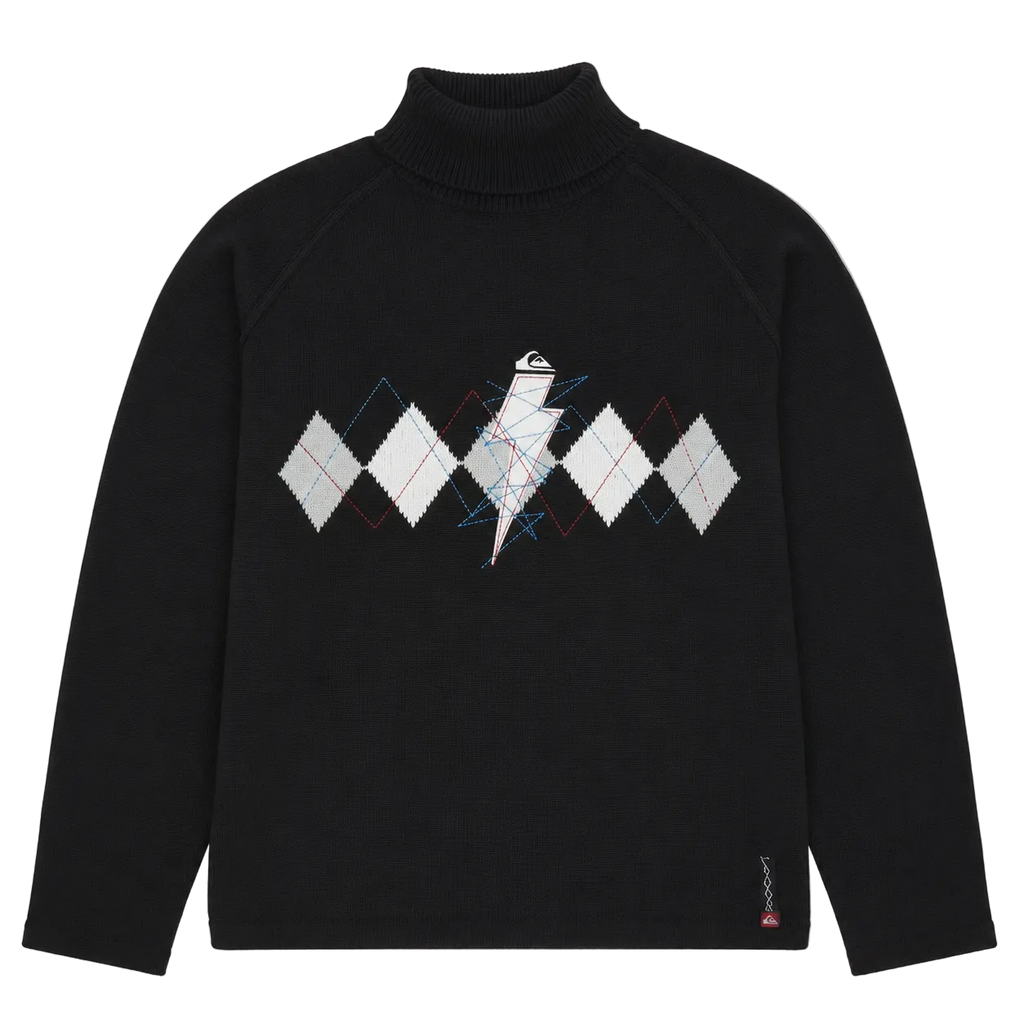 QUIKSILVER KNIT LOGO SWEATER (M)