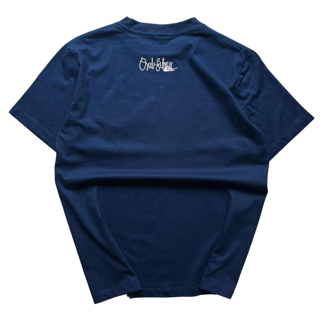 QUIKSILVER BLUE CENTRE LOGO TEE (L)