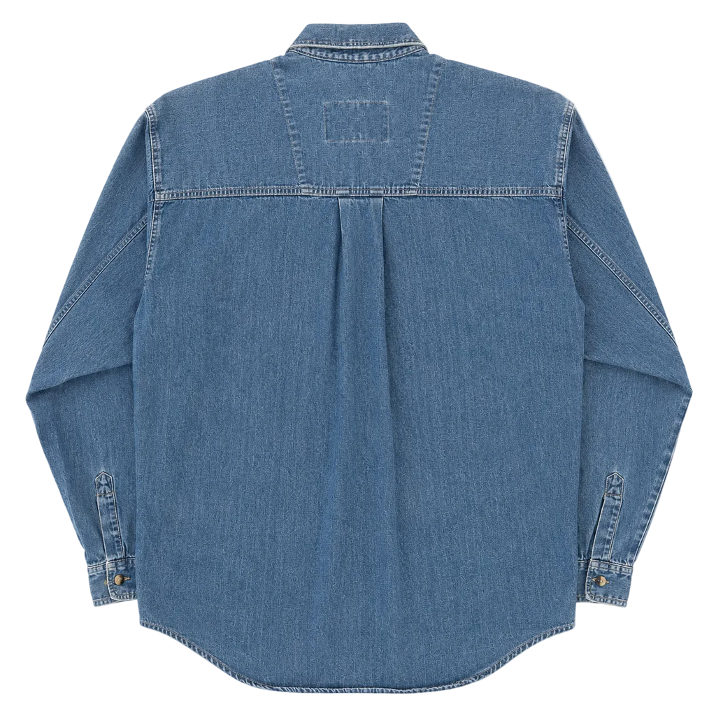 QUIKSILVER SALT WATER DENIM SHIRT (L)