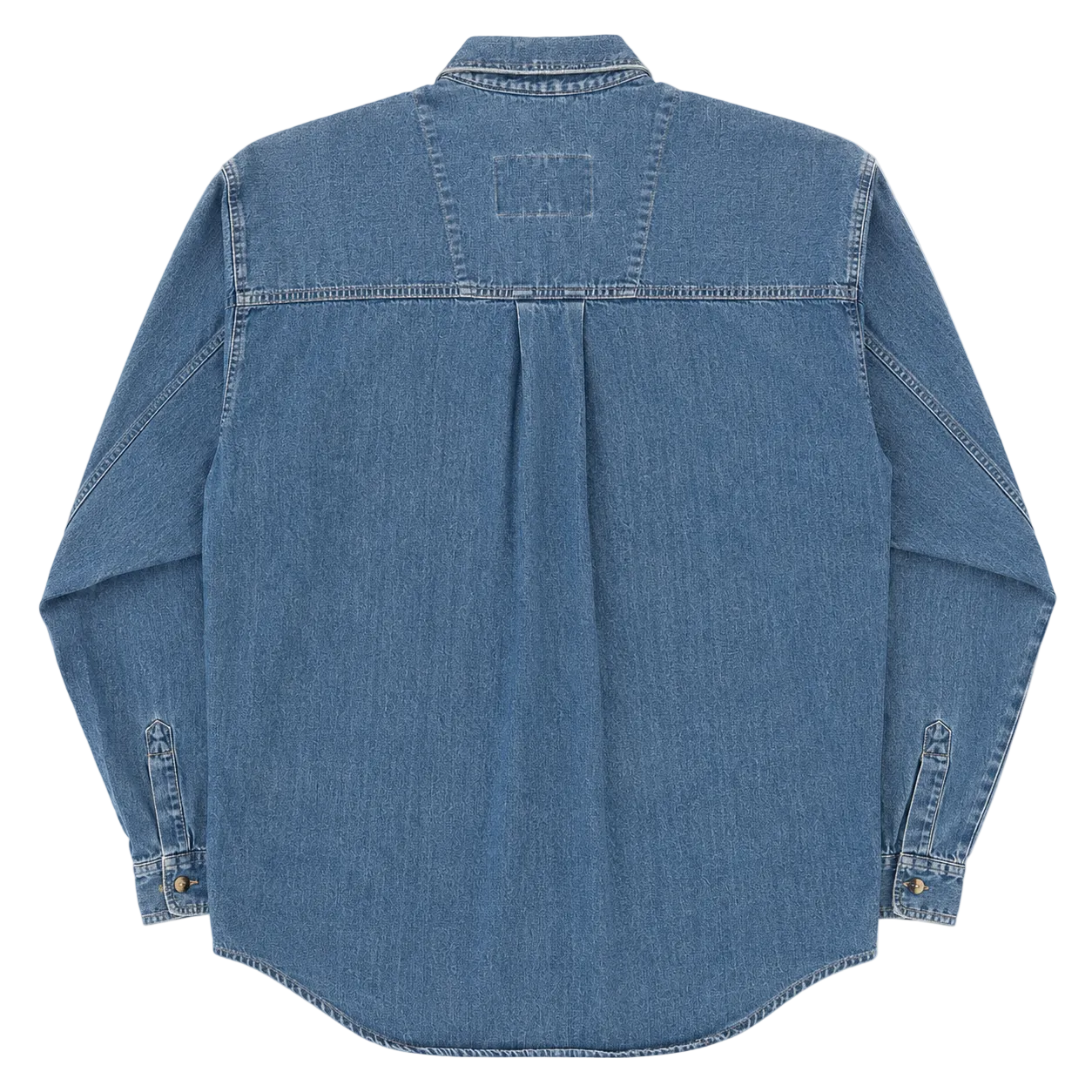 QUIKSILVER SALT WATER DENIM SHIRT (L)