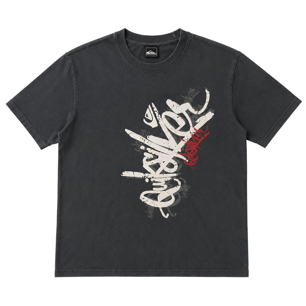 QUIKSILVER GRAPHIC TEE (L)