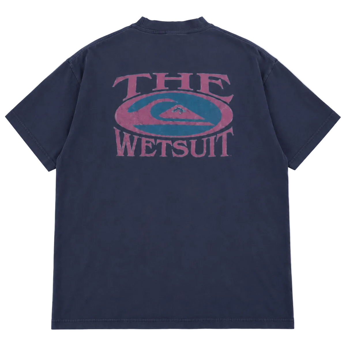 90S QUIKSILVER THE WETSUIT BIG LOGO GRAPHIC TEE (XXL)