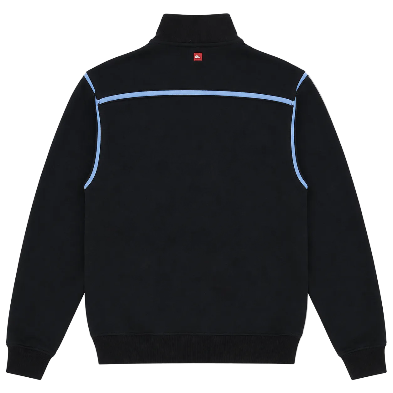 QUIKSILVER GRAPHIC LOGO ZIP-UP SWEATER (L)