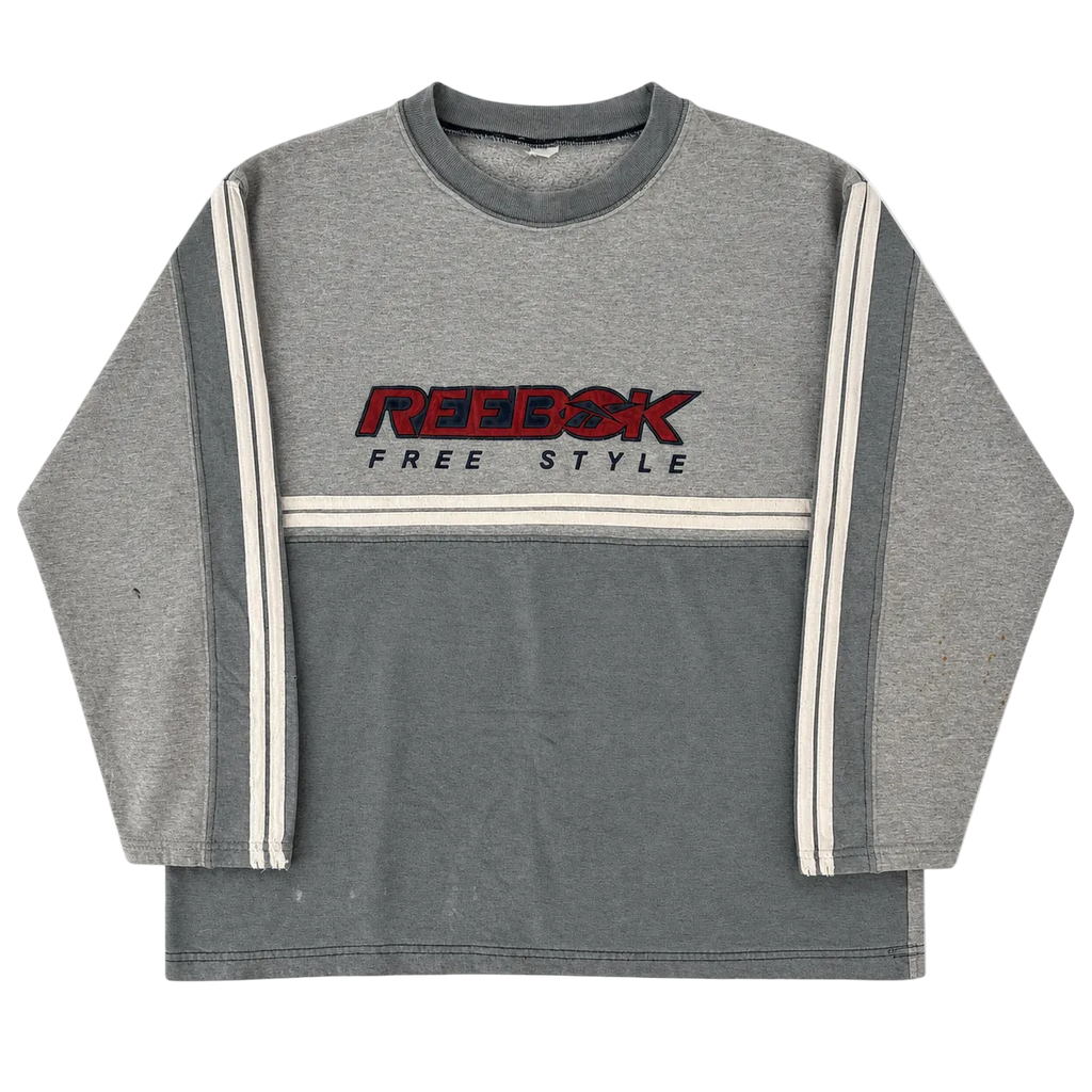 REEBOK FREESTYLE PANEL SWEATER (L)