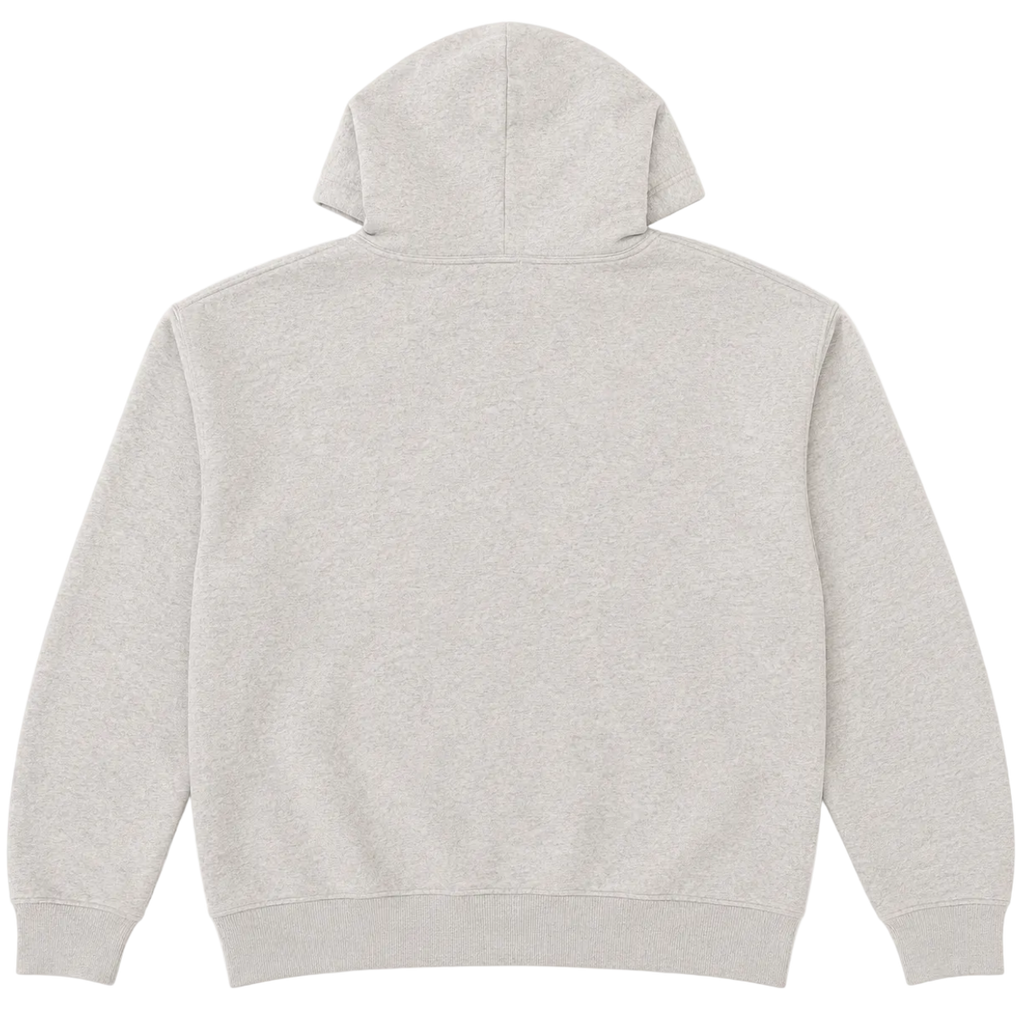 REEBOK ECRU BIG LOGO HOODIE (L)