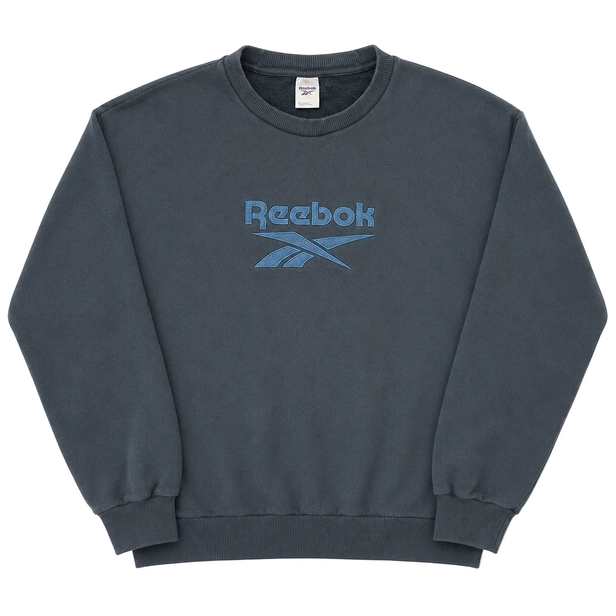REEBOK BIG LOGO EMBROIDERED SWEATER (XL)