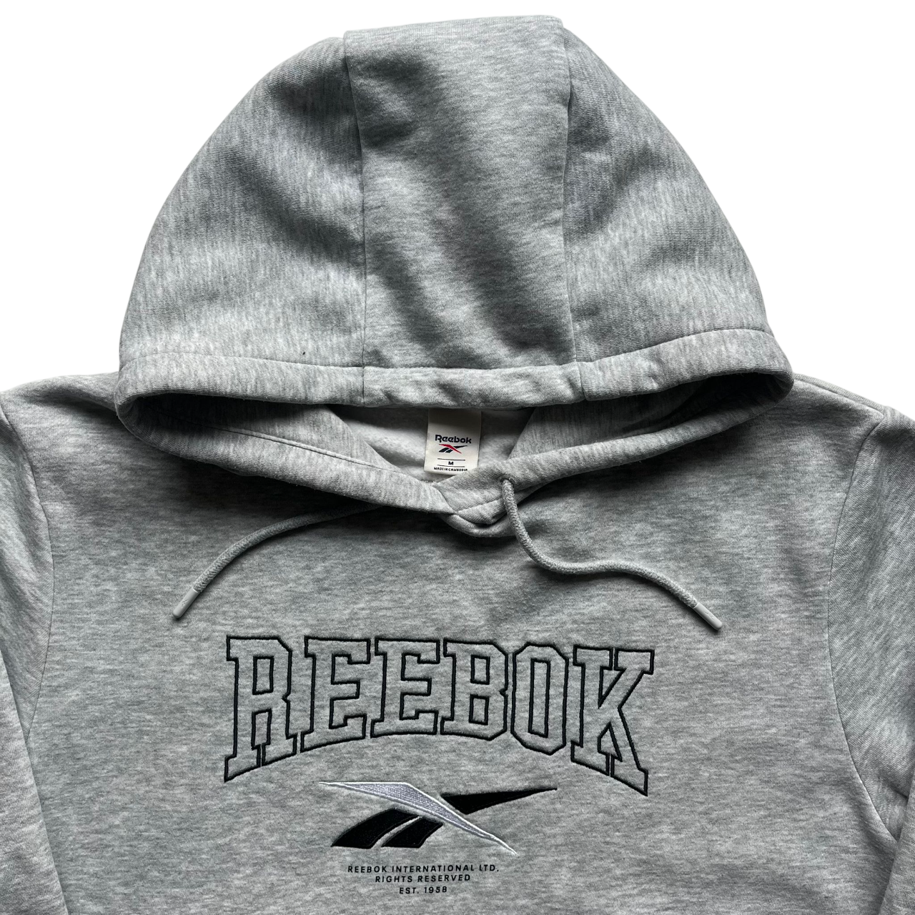 REEBOK VARSITY LOGO HOODIE (M)