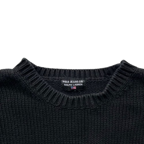 POLO RALPH LAUREN HEAVY KNIT SWEATER (L)