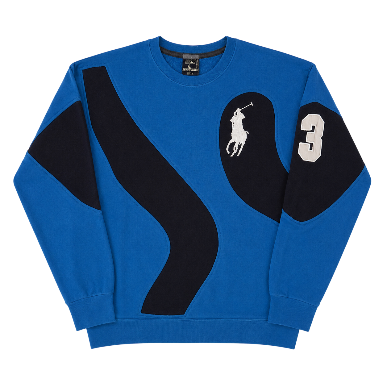POLO RALPH LAUREN REWORKED SWEATER (M)