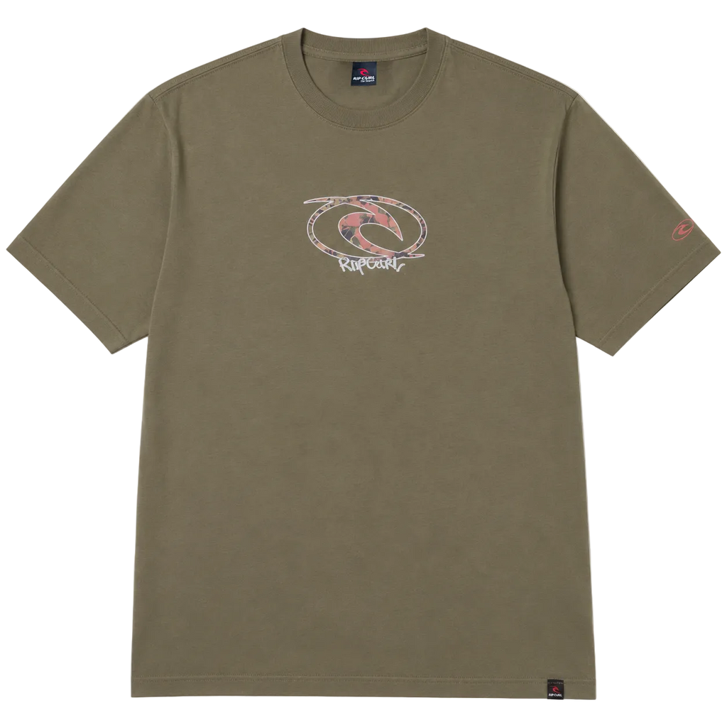 RIPCURL GRAPHIC LOGO TEE (L)