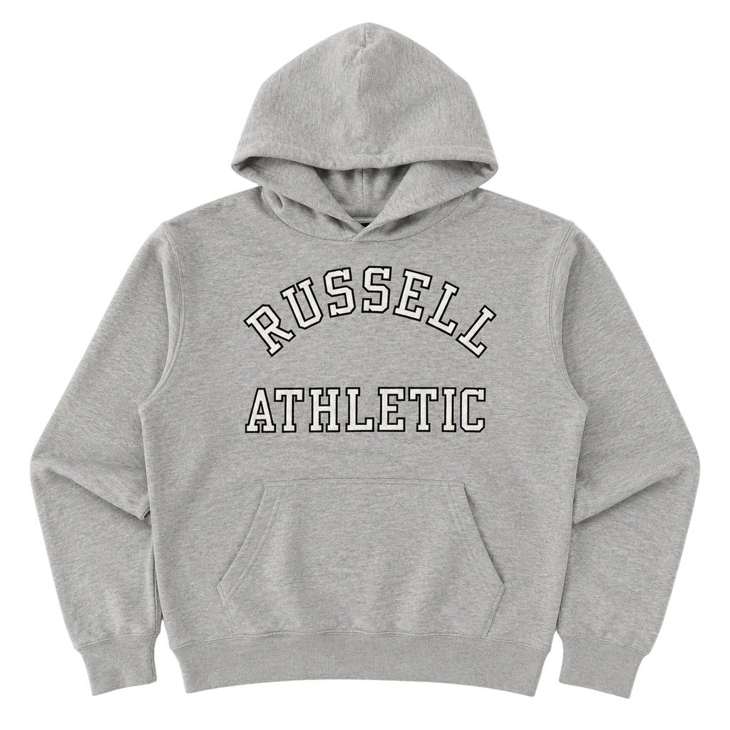 RUSSELL ATHLETICS COLLEGIATE SPELL OUT HOODIE (XL)