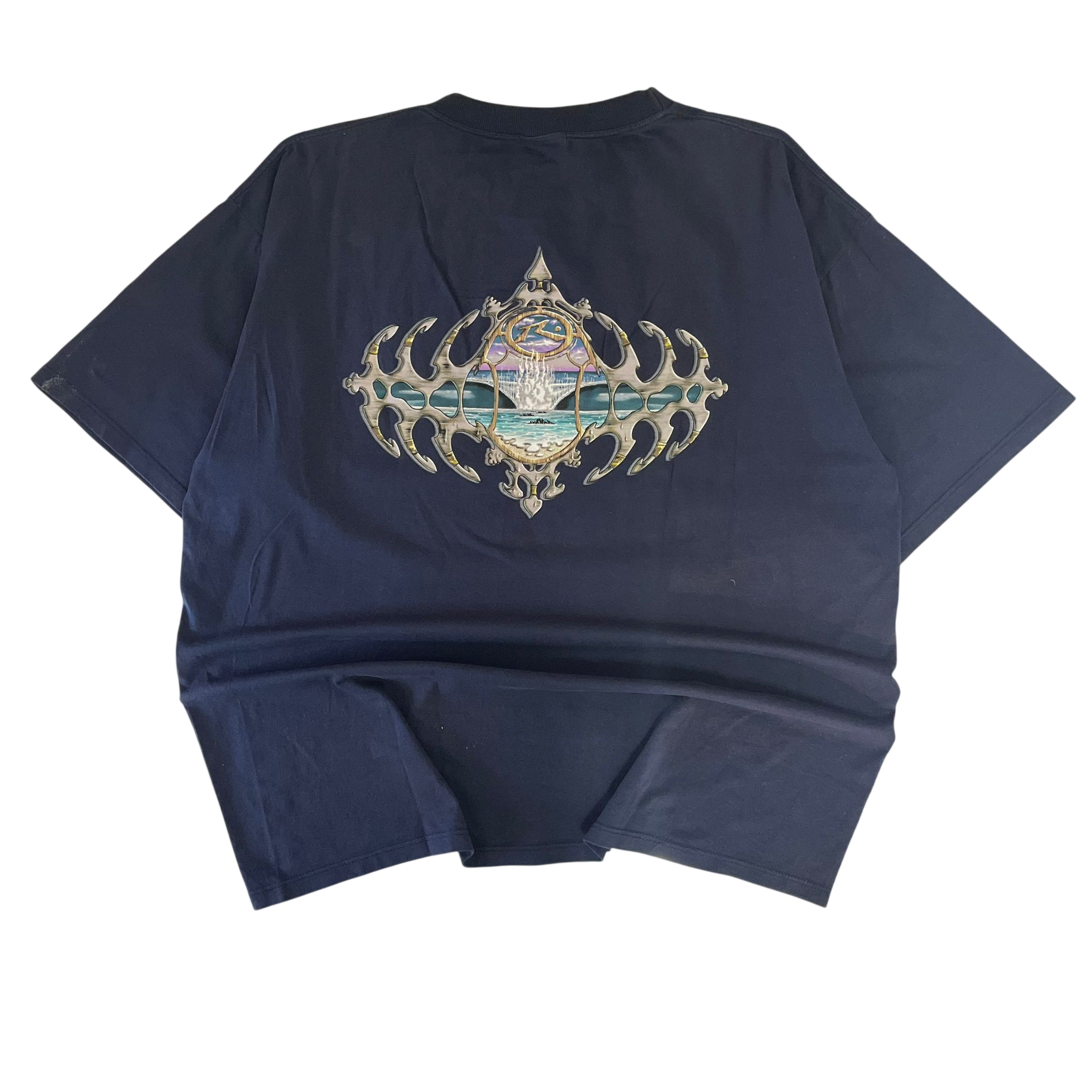 RUSTY OCEAN TRIBAL GRAPHIC TEE (XL)