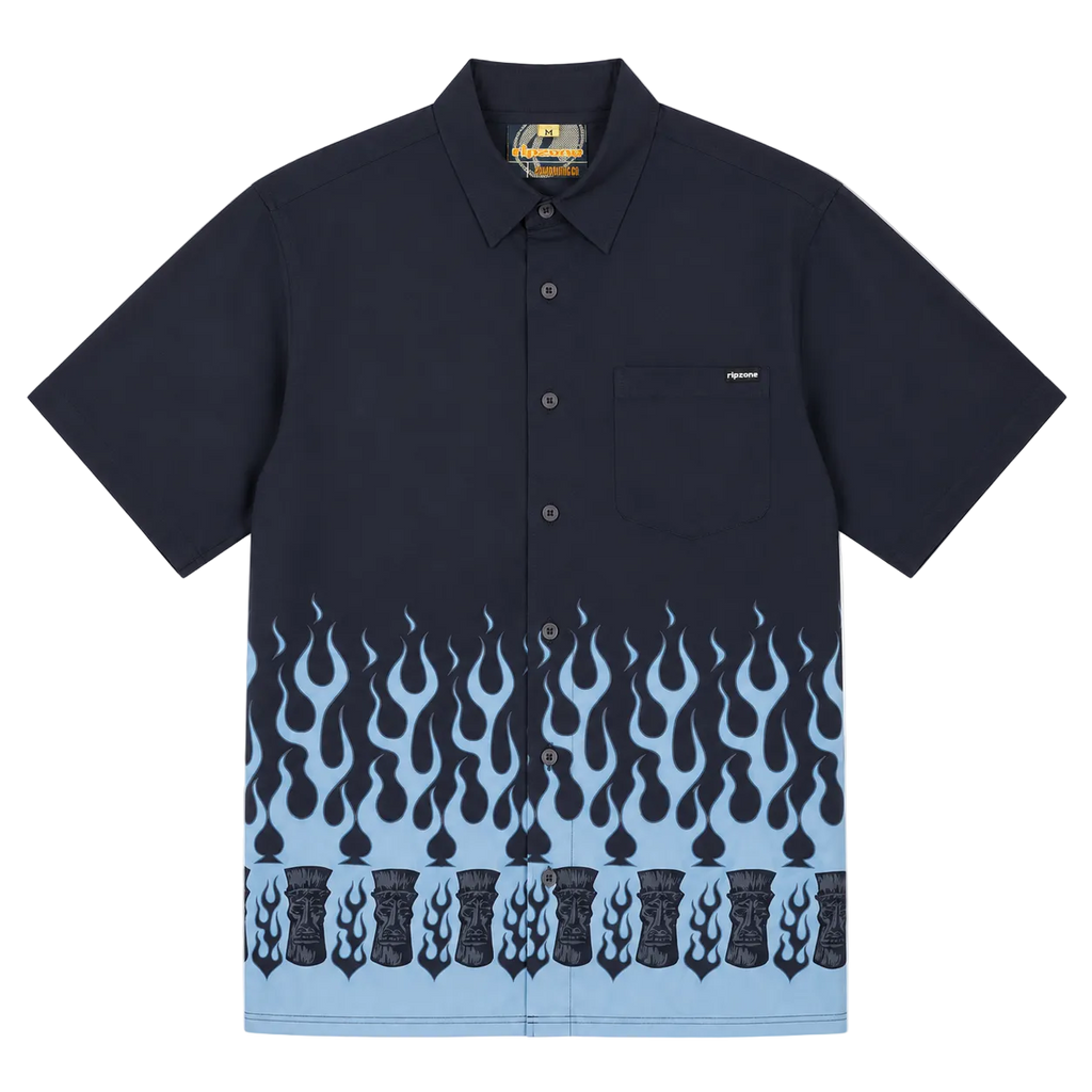 RIPZONE FLAMES SHIRT (M)