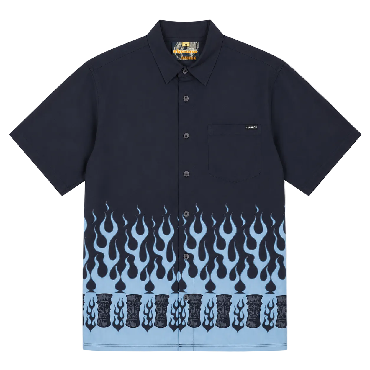 RIPZONE FLAMES SHIRT (M)