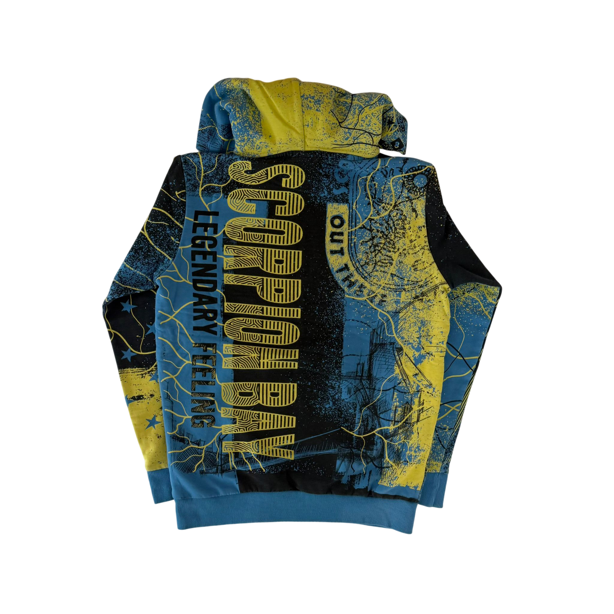 SCORPION BAY ALL-OVER GRAPHIC HOODIE (XS)