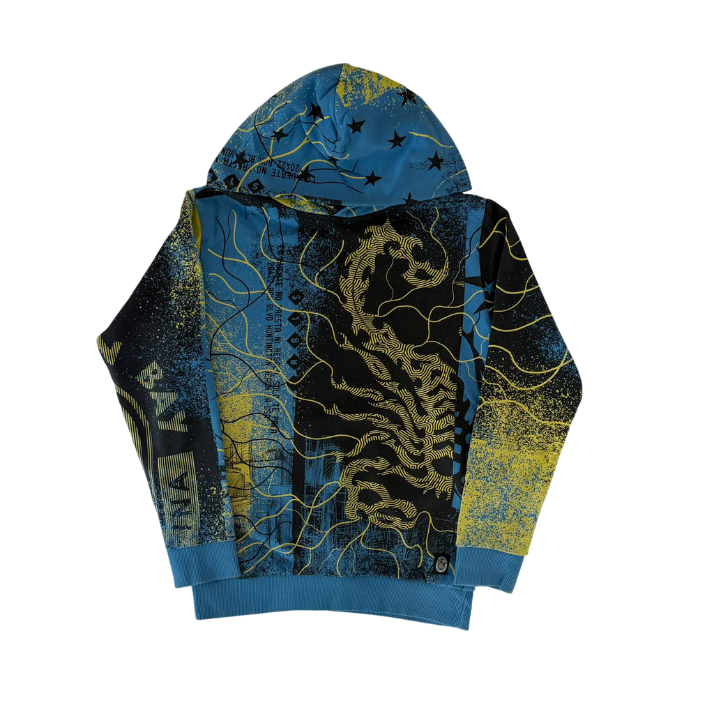 SCORPION BAY ALL-OVER GRAPHIC HOODIE (XS)