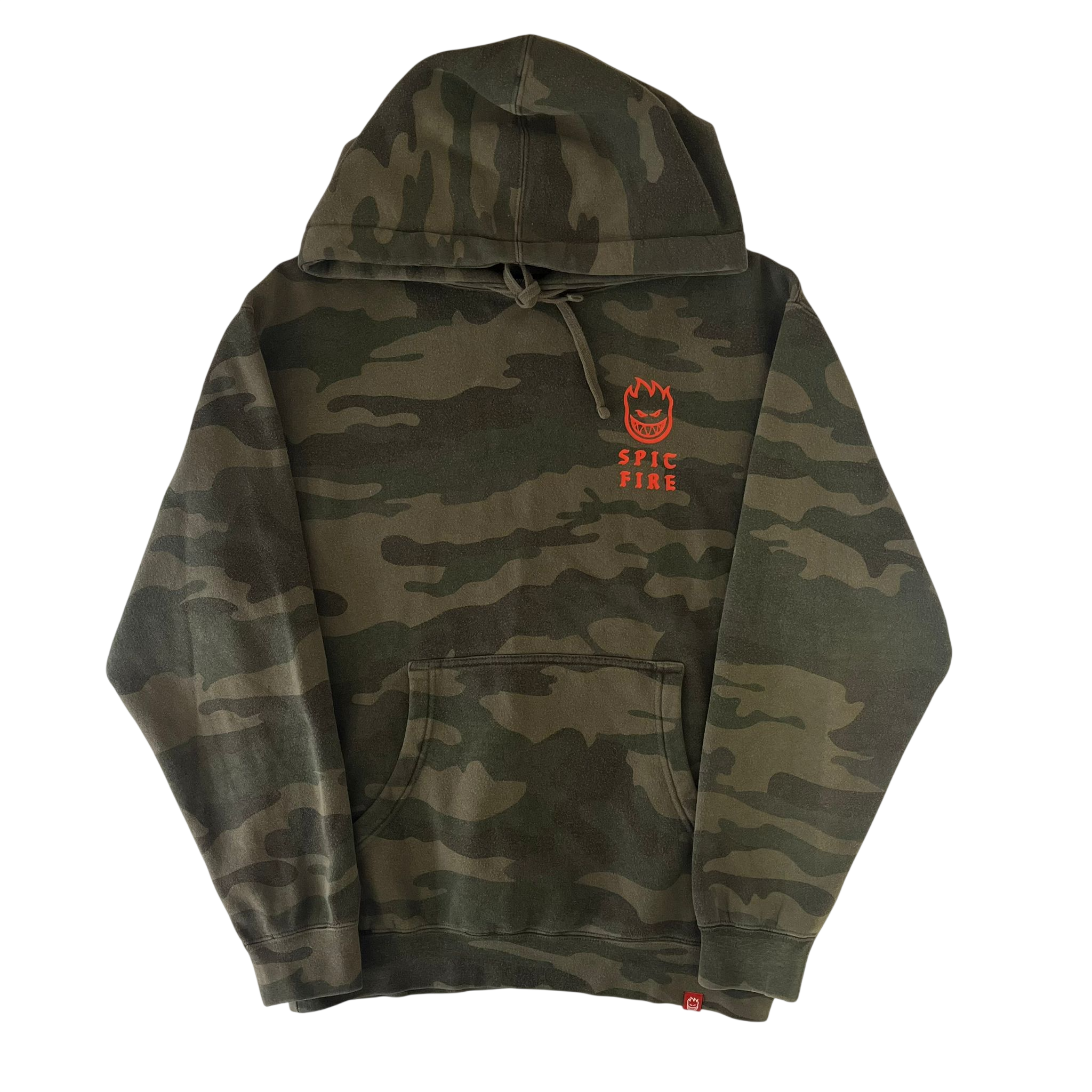 SPITFIRE CAMO STEADY ROCKIN HOODIE (M)