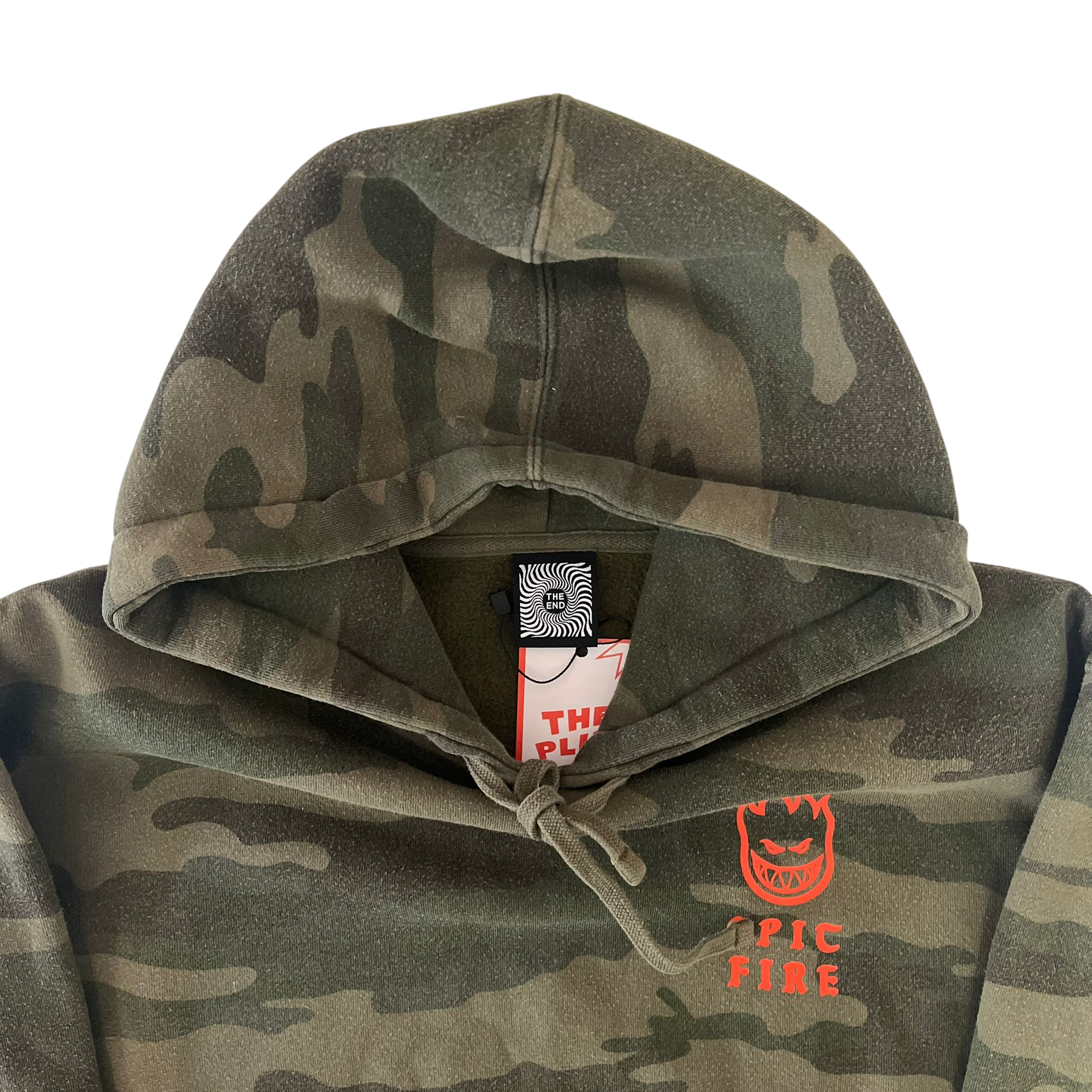 SPITFIRE CAMO STEADY ROCKIN HOODIE (M)