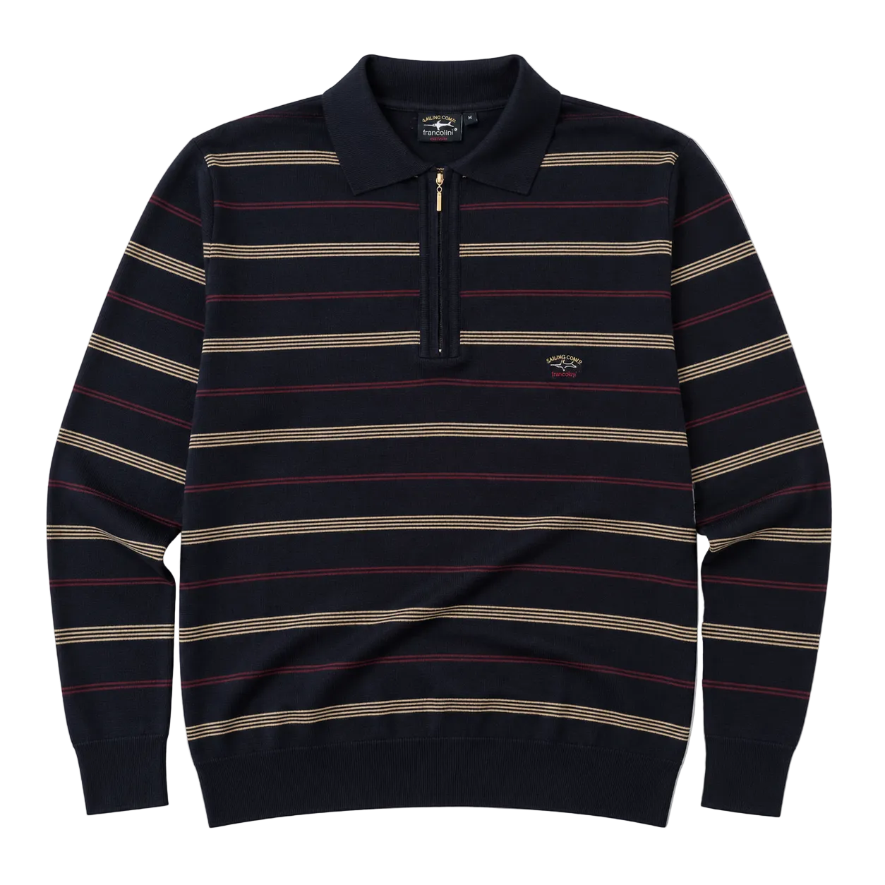 SAILING COMP. FRANCOLINI YACHTING QUARTER ZIP (M)