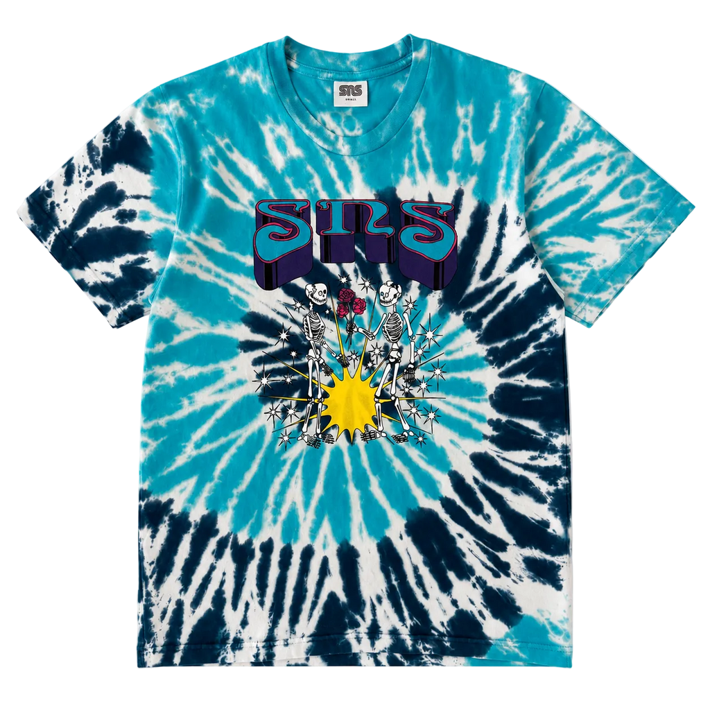 SNS SKELETONS TIE DYE TEE (S)