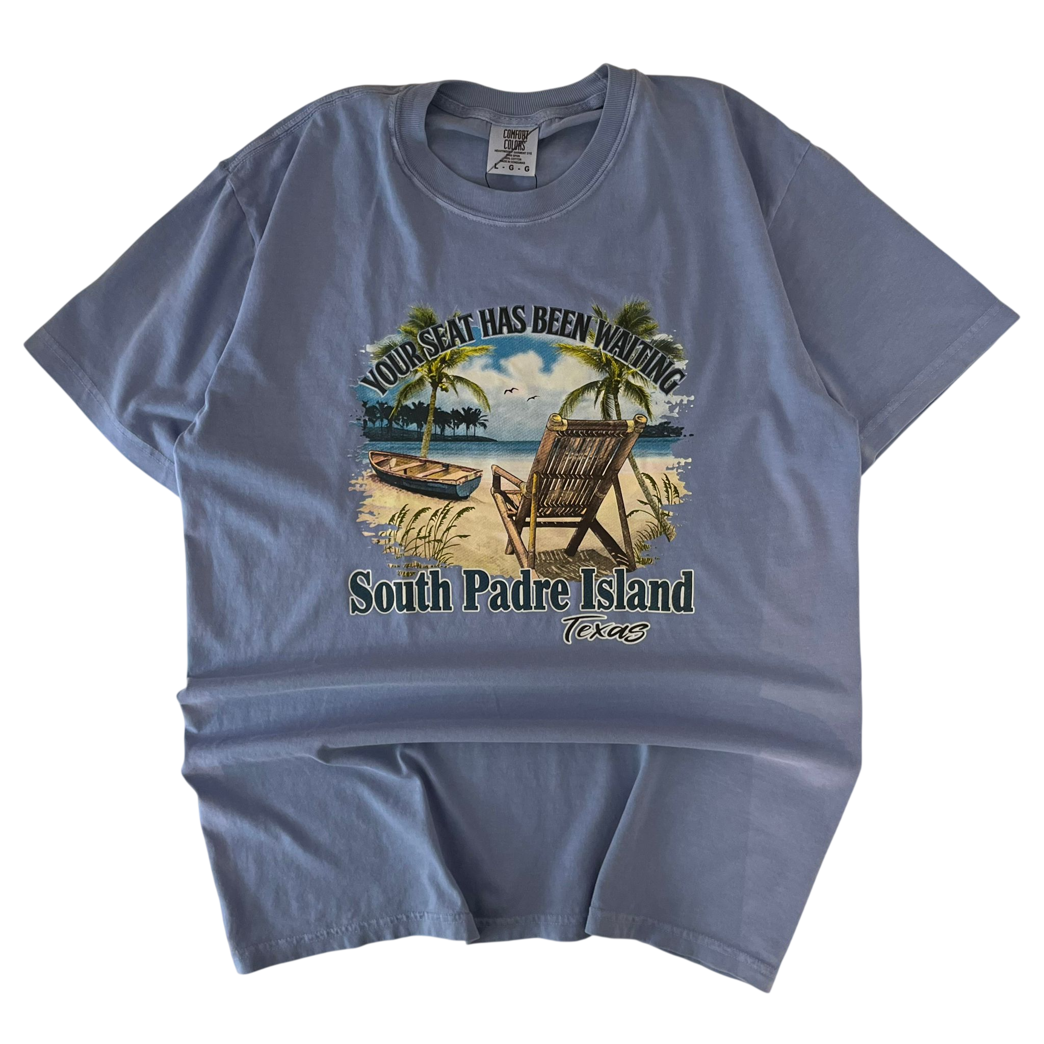 SOUTH PADRE ISLAND SOUVENIR TEE (L)